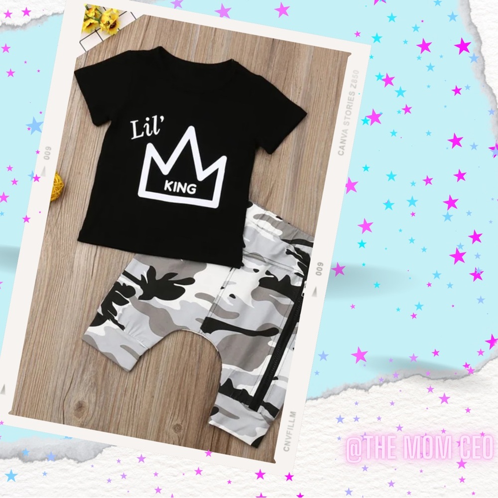 BLACK LIL KING SETS